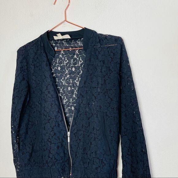 NWOT Sweet Wanderer Black Lace Jacket Medium - Picture 3 of 6